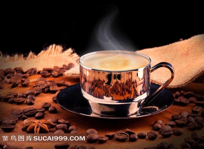 香醇热咖啡图片