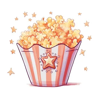 爆米花免抠