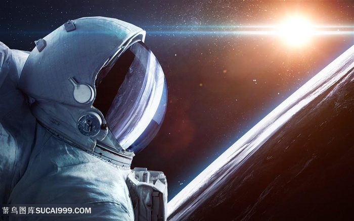 宇宙的宇航员人物高清图片