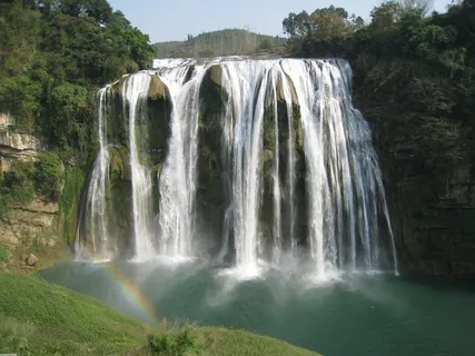 贵州黄果树瀑布风景图片 贵州黄果树瀑布风景图片