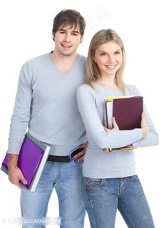 开心的大学生高清图片