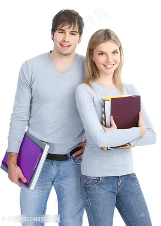 开心的大学生高清图片