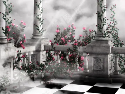 黑白唯美意境图片 黑白唯美意境图片