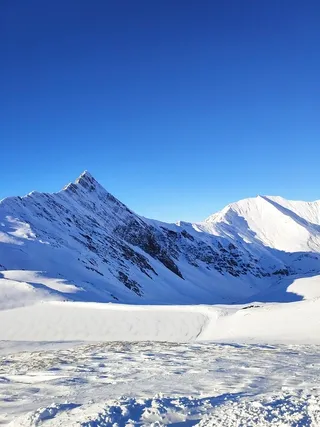冬天自然背景风景