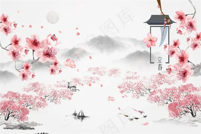 中国风水墨画