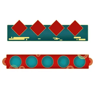 中国风标题框标签