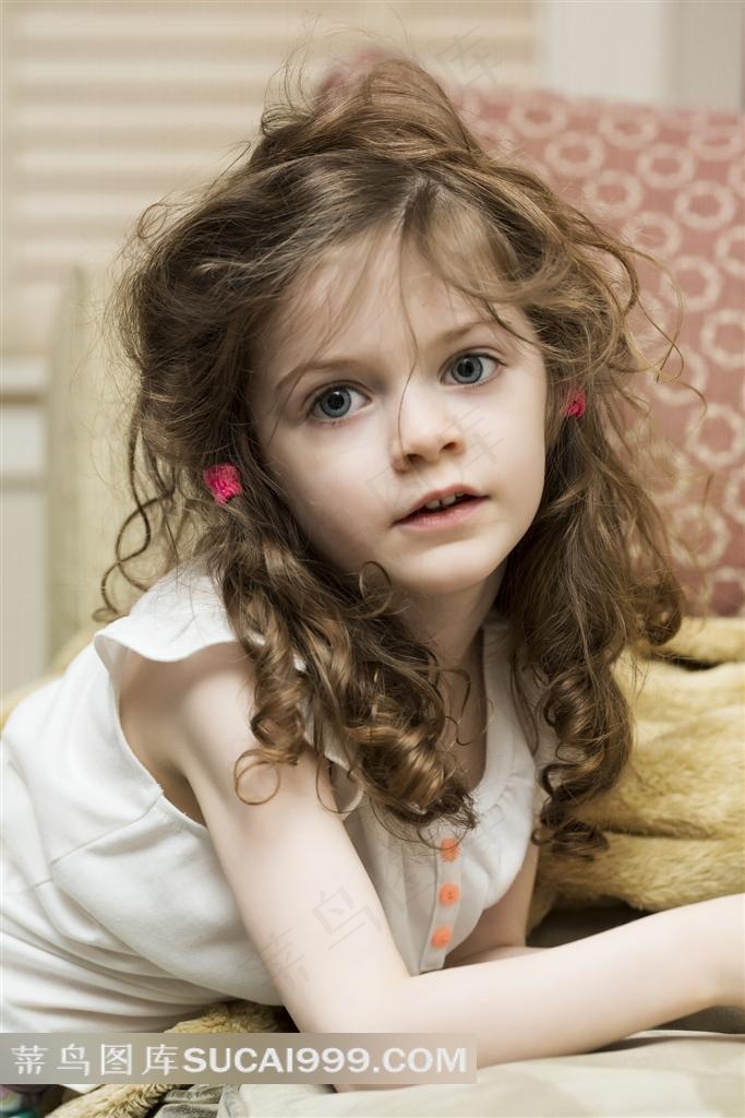 外国乱发小美女