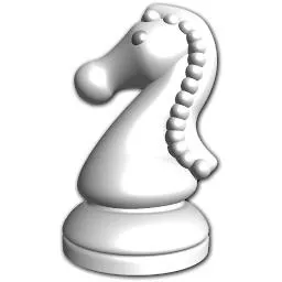 国际象棋马图标 PNG免抠(256x256)