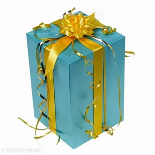 竖款精美礼盒包装高清图片礼物图片