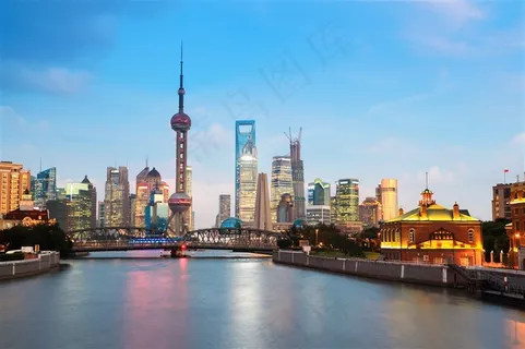 上海东方明珠风景画 上海东方明珠风景画