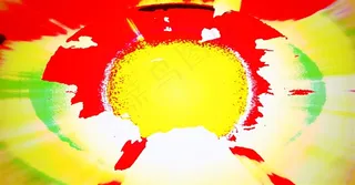 开心玩耍的太阳