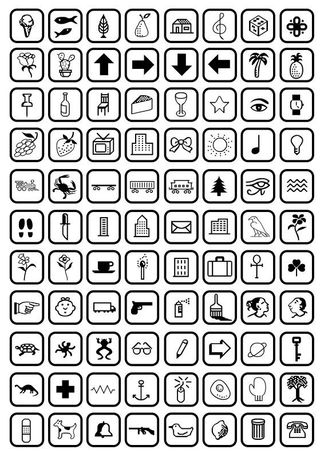 矢量小图标大全