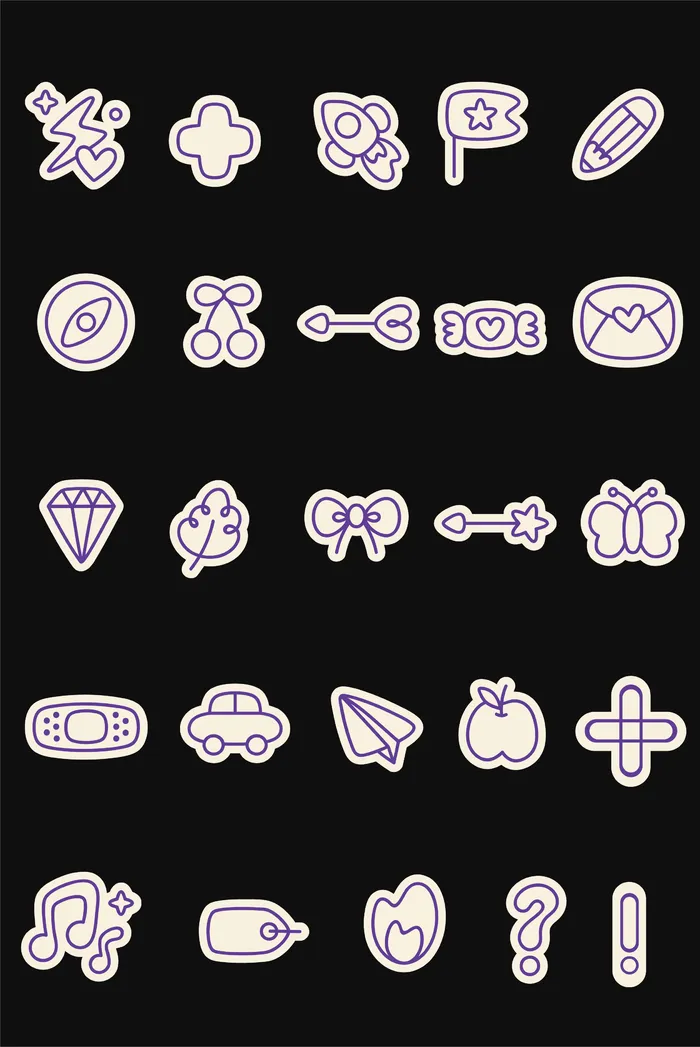 矢量icon元素ai矢量模版下载