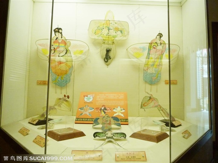 风筝之都 山东潍坊风筝博物馆风筝写真图片
