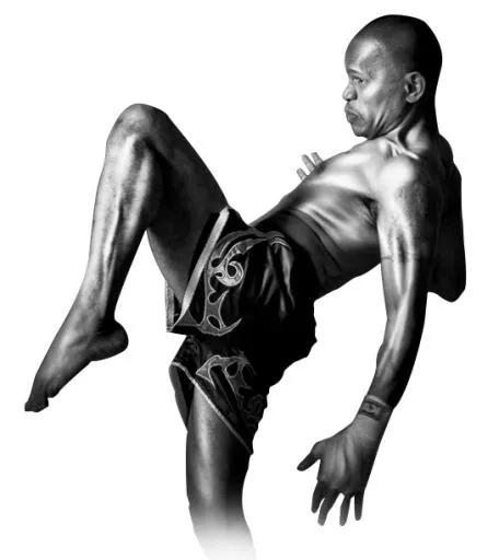 泰拳 PNG免抠(545x611)