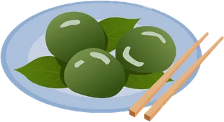 清明节海报设计插图卡通青团素材图片元素png透明背景