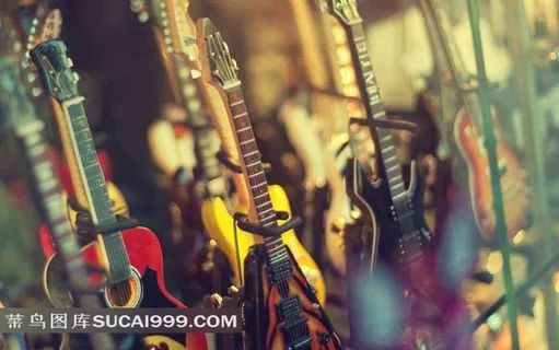 各种样子颜色的吉他 各种样子颜色的吉他