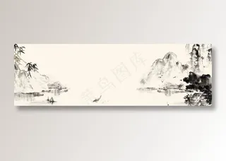 复古中国风古风国画背景素材