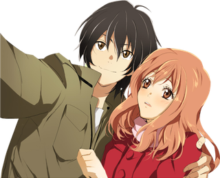 自拍男女素材卡通人物