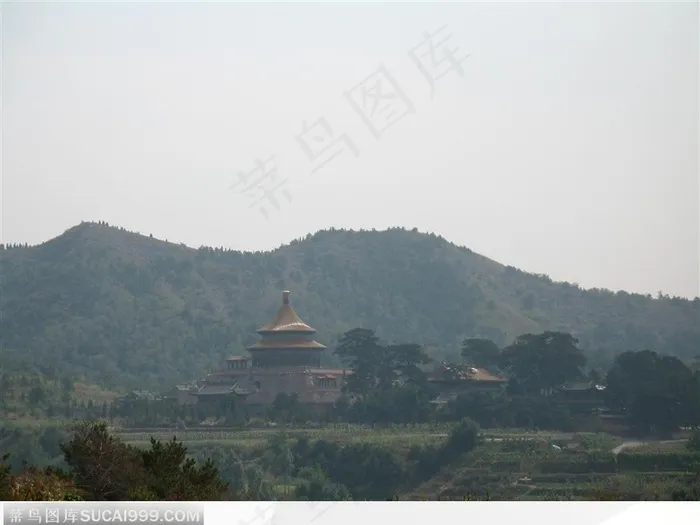 承德古建筑-普乐寺全景