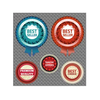 设计勋章标志素材