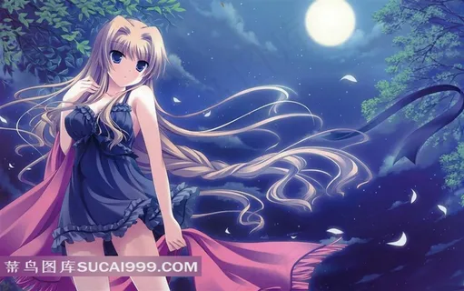 唯美动漫美少女桌面壁纸 唯美动漫美少女桌面壁纸