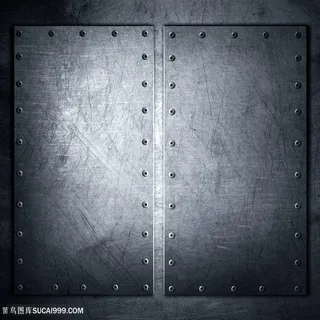 长方形金属钢板背景高清图片