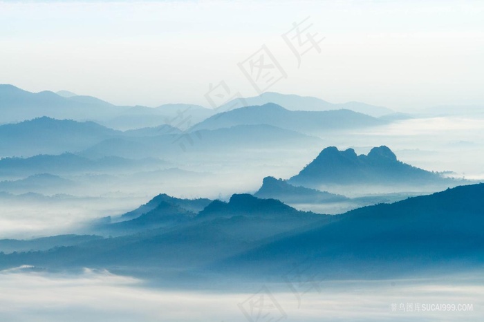 山脉风景摄影