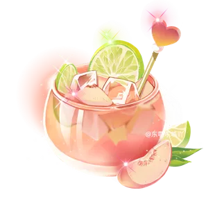 夏日冰饮免扣素材