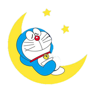 哆啦A梦睡觉卡通