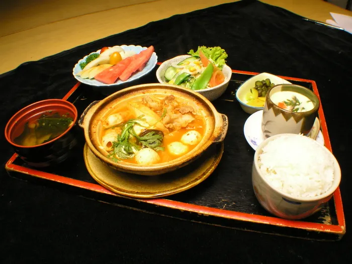  辣白菜套餐
