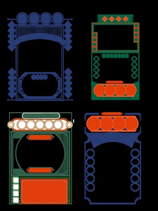 复古装饰国潮港风传统文化矢量源文件