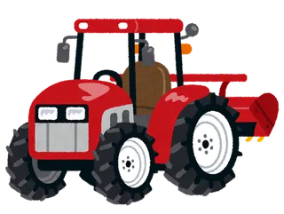 拖拉机卡通现代农业