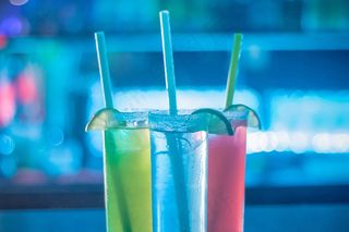 清新夏日夏季饮品摄影照片