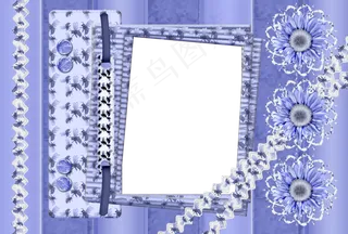 花纹相框素材图片下载