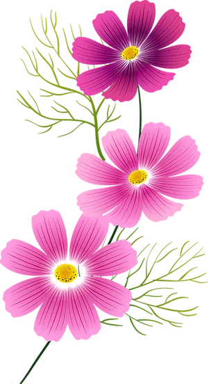 小花朵紫色素材春季谷雨