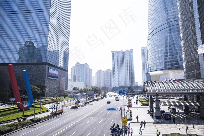 商务城市建筑群楼