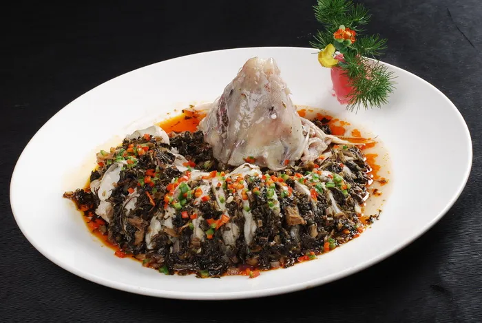 CXC02962梅菜蒸江团