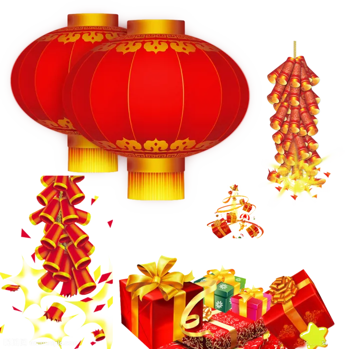 中国新年灯笼兔年免抠
