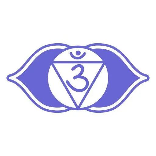 第三只眼脉轮 PNG免抠(512x512)