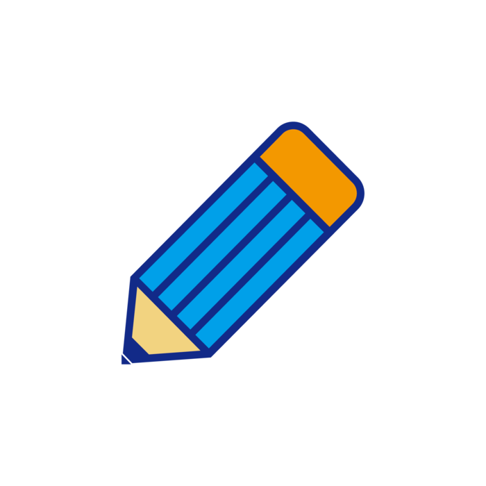 扁平化铅笔文具