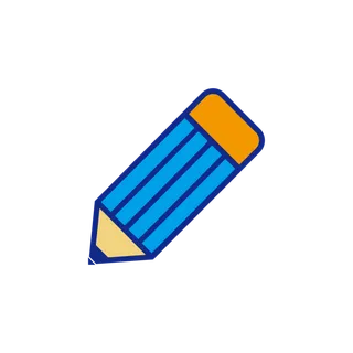 扁平化铅笔文具