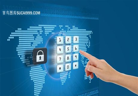 网页开锁密令插画