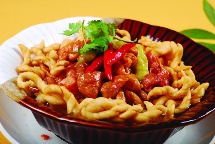 0911CC-689小麻花烩肥肠