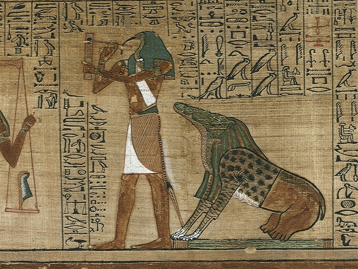 埃及法老壁画背景高清图