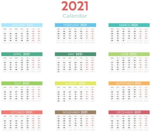 日历 2022 年 PNG免抠(600x525)