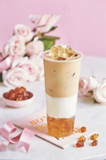 琥珀鲜奶奶茶图片饮料图片