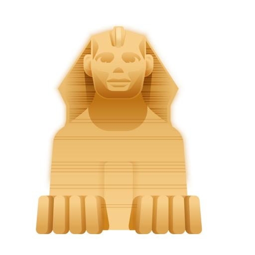 吉萨大狮身人面像 PNG免抠
