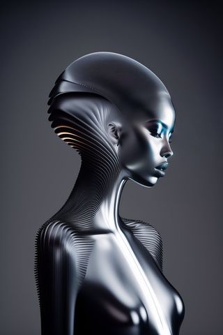 人类终极形态概念画