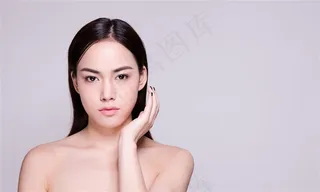 美女妆容美肤展示精美图